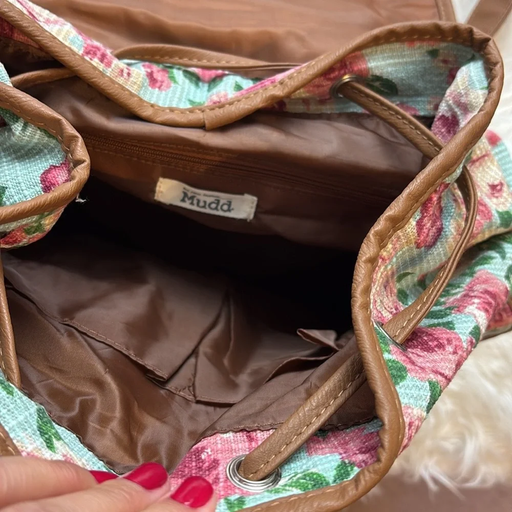 NWOT Mudd Floral Cottage Core Backpack